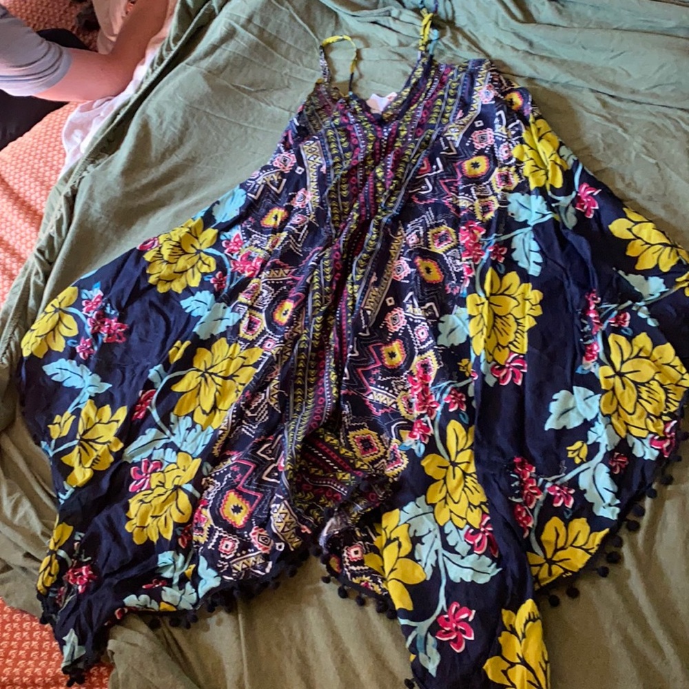 Beach cover or dress boho fun!